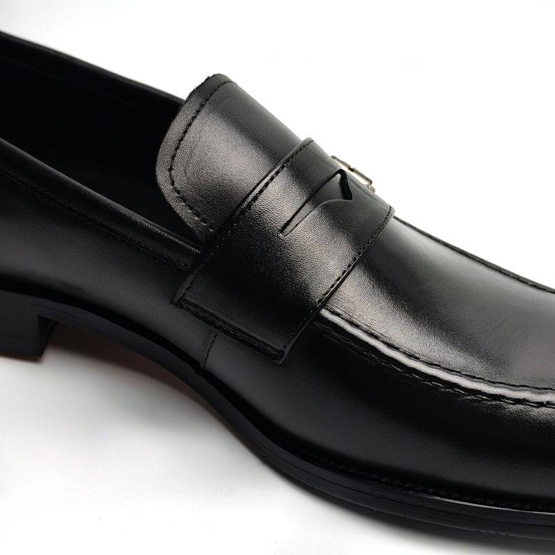 Fashion New Office Men's Casual Shoes Cow Leather High Quality Dress Shoe Elegant Daily Outdoor Wears Fashion Exquisite Dress Shoes Man