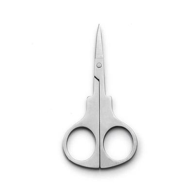 1 Tijeras para Recortar Cejas Acero Inoxidable Vintage Nariz Puntiaguda Herramientas de Belleza para el Cabello