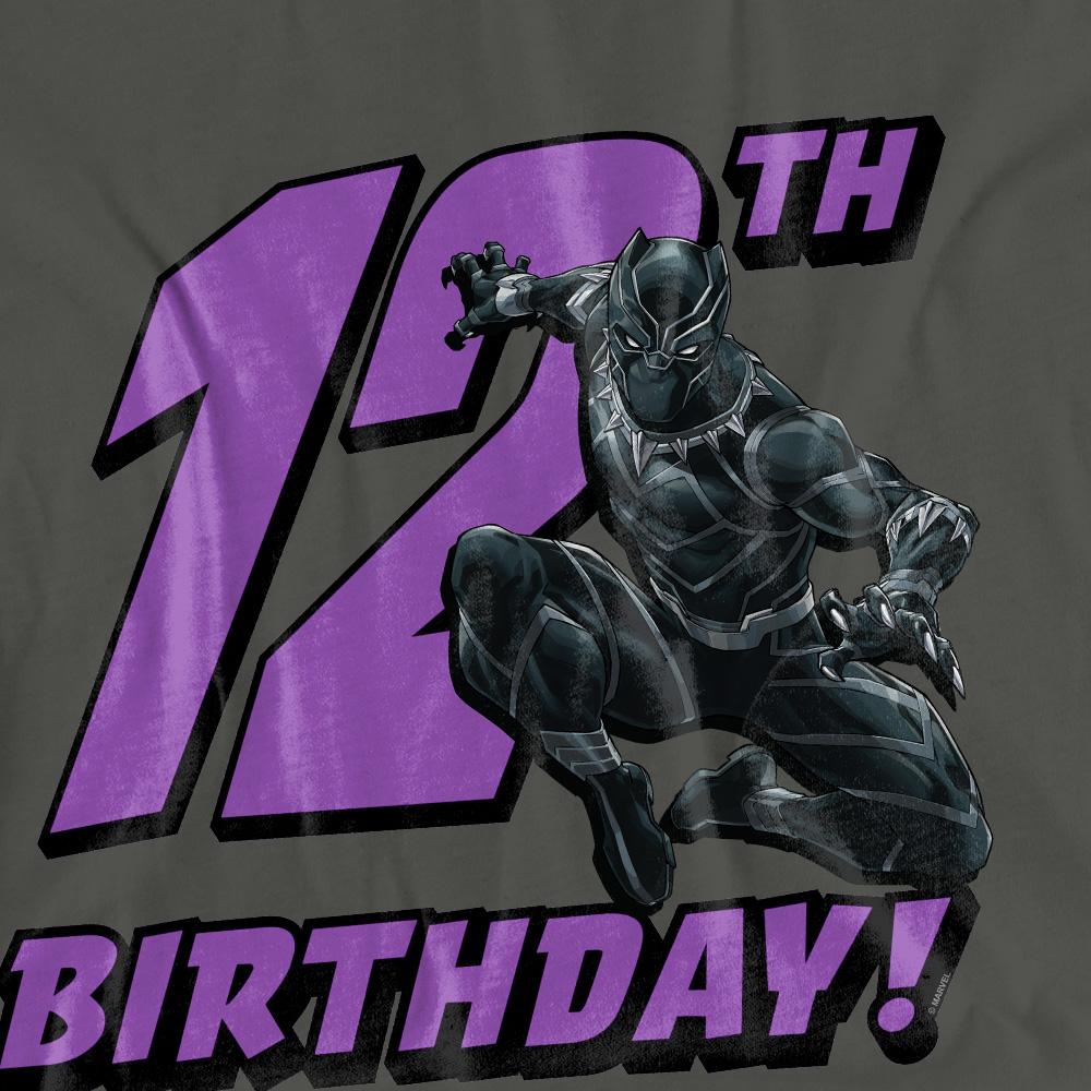 Black Panther: Wakanda Forever Womens/Ladies 12th Birthday T-Shirt