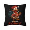 Christmas FCawF Rooster Pillow Case Cushion Cover Soft Printed Pillow Cover Novelty Pillowcases For Sofa Car Home Decor