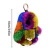 Bunny Keychain Purse Pendant Multicolor Plushies Bunny Keychain With Tin Rabbit Cute Keychain Creative Keyring Easter gift