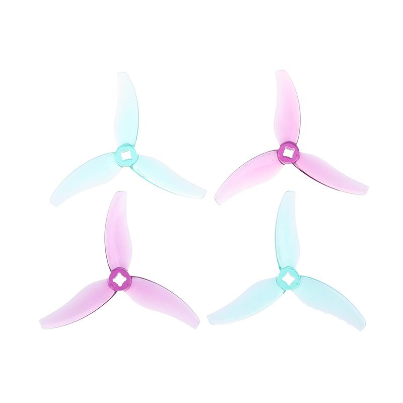 4Pcs 3630 3.6X3X3 3-Blade Pc Propeller 2 Positive + 2 Negative For Fpv Freestyle 3.5Inch Drone Propellers