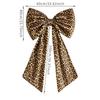 Large Bow Themed Party Decorations Christmas Tree Topper Bow Ribbon for Christmas Wedding Birthday Party Wall Pendant Decor 1PC