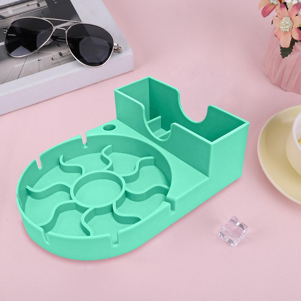 Silikon Flaschentrockenständer Rutschfeste Becher-Trockenstation Sportflaschen Abtropfständer für Stanley Cup Deckel Strohhalm