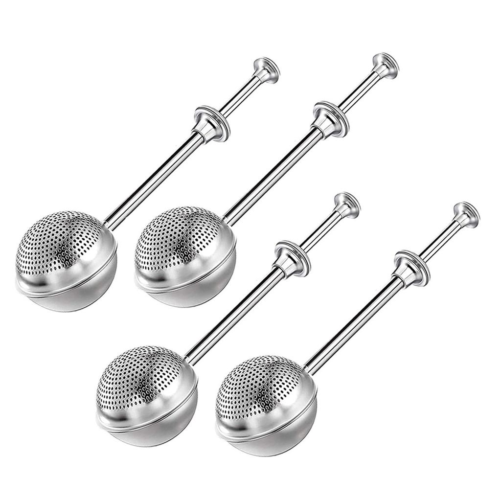 2/4 Pcs Sugars Flours Sifter With Handle Multi-Purpose Powder Mesh Sieve Tool For Kitchen Home