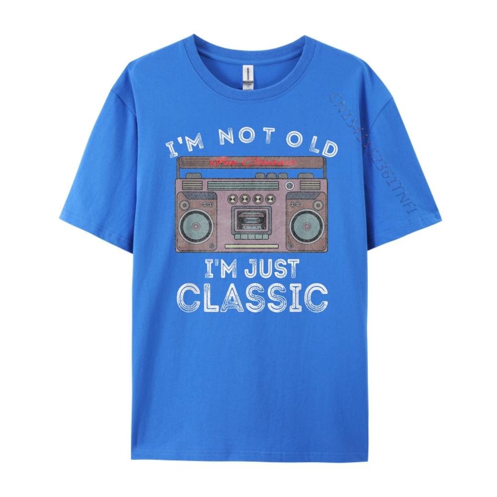 I M Not Old I M Classic Cassette Player Mens Shirts Graphic Tee Couples Winter Printed TShirt Free Shipping Clothes Casua