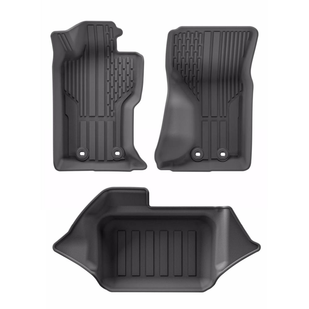 for Mazda MX-5 Miata MX5 MX 5 Mazda Roadster 2016 -2024 TPE 3D Car Trunk Pad Cargo Liner Trunk Mat All Weather Black