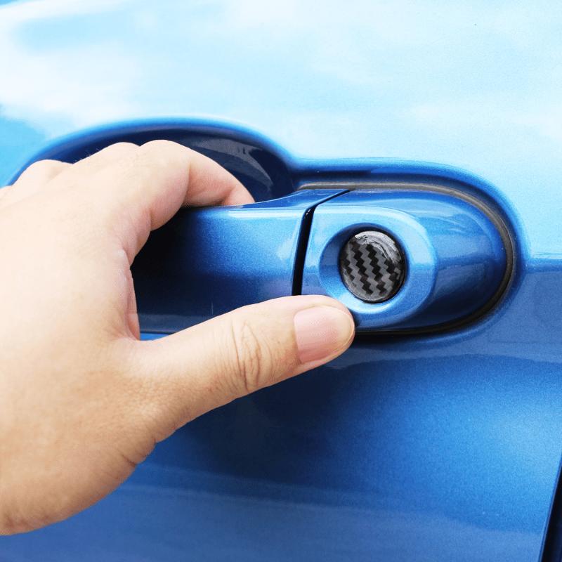 Türschloss-Schlüsselloch-Abdeckung für Auto, Dekoration, Schlüssellochschutz für Fahrzeugtüren, Außenzubehör für Autos