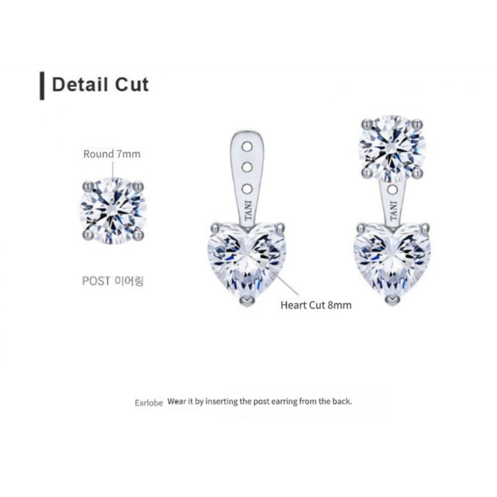 Tani By mineTani Luminous Heart Earring Ms3e327p