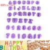 40Pcs Alphabet Number Character Letter Cookie Cutter Fondant Cake Biscuit Baking Mould DIY Cake Deco