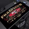 San Francisco 49ers LOGO Mouse Pad - Non-Slip Rubber Base, Smooth Surface for Work,Gaming,Office,And Home Use, Desk Mouse Pad
