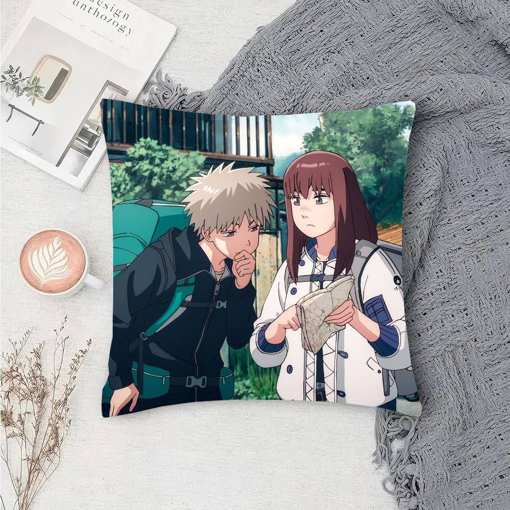 Animation HHeavenly Delusion Pillow Case Fashion Square Pillowcase Bedroom Sofa Room Ins Decoration Leisure