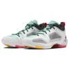 Jordan Air Jordan 37 Basketball Shoes Unisex Low Top White/Green Jordan FB8486-130