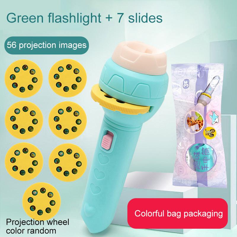 Lanterna cu Proiecție, Jucărie Educativă Luminoasă pentru Copii cu Diapozitive, Lampă cu Diapozitive, Jucărie Lampă de Noapte cu Imagini pentru Copii Băieți Fete