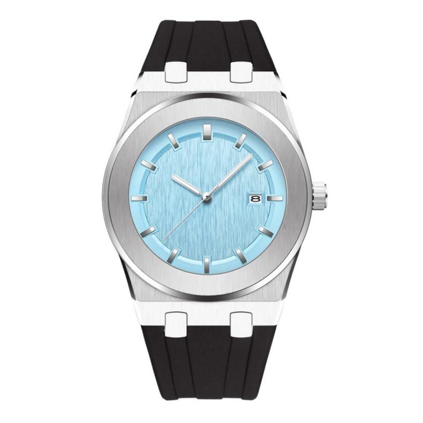 Youth Fashion Men Watch Chronograph Date Silicone Quartz Man Watch Waterproof Luminous High Quality Men's Watches Reloj