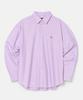 Langajumang Taguanut Button Oversized Oxford Shirt [Pink]