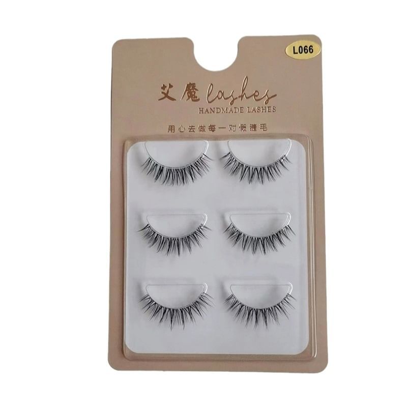 Aimo - Set of 3 : False Eyelashes (L066)
