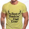 Mens Street T Shirt Best Dad Ever for Amazing Dad Funny Fathers Day Tees Summer Classic Men's T-shirt Street Oversized Clothing