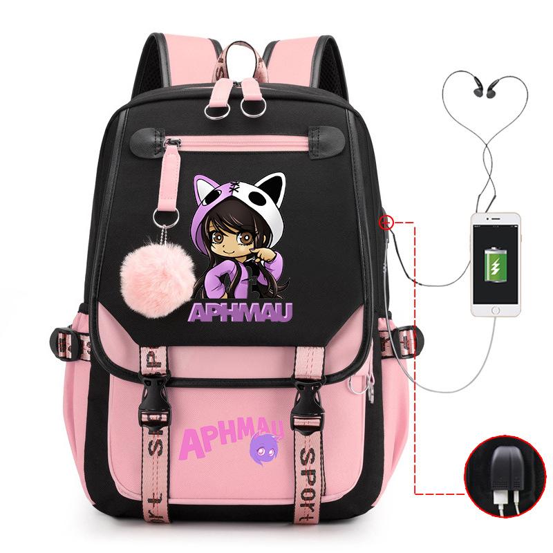 Harajuku Simple And Versatile Junior High School Student Schoolbag Female Lightweight Large-Capacity Junior High School Student Backpack