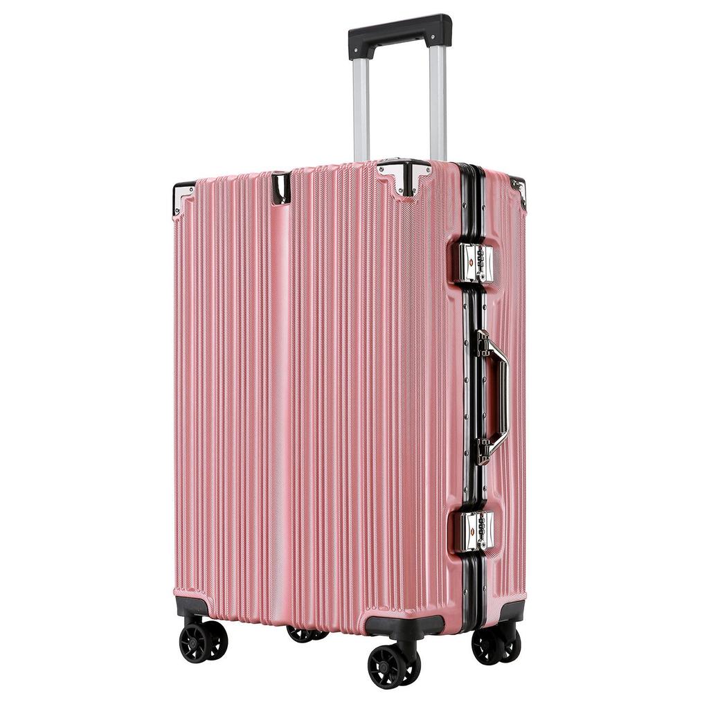 20-Inch High-Capacity Aluminum Frame Suitcase for Business, Travel, and Fashion