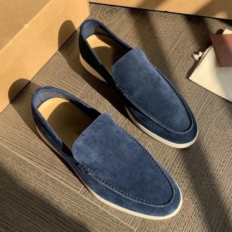Men's Casual Loafers Are Light, and The Same Lazy Shoes Are Pedaled Every Day.