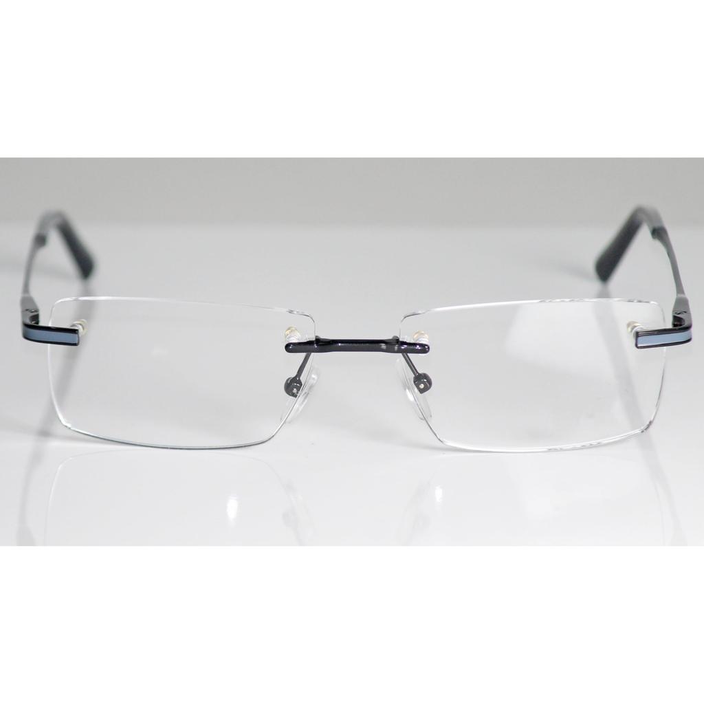 RSINC Rimless frame/eyeglass/Spectacle, Optical, Prescription, For Men And Women, MO Black- BR-4 | 20AF4 C1 55-16-140 SX-UMHH-HEVU