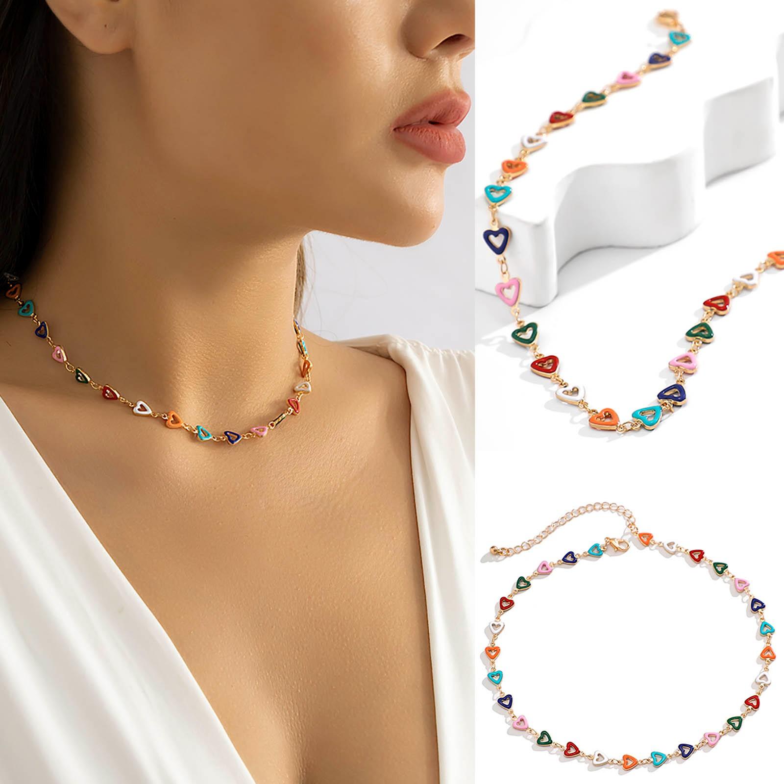 

Ожерелье Initial Heart Fun Женские ювелирные подарки Женские ювелирные подарки