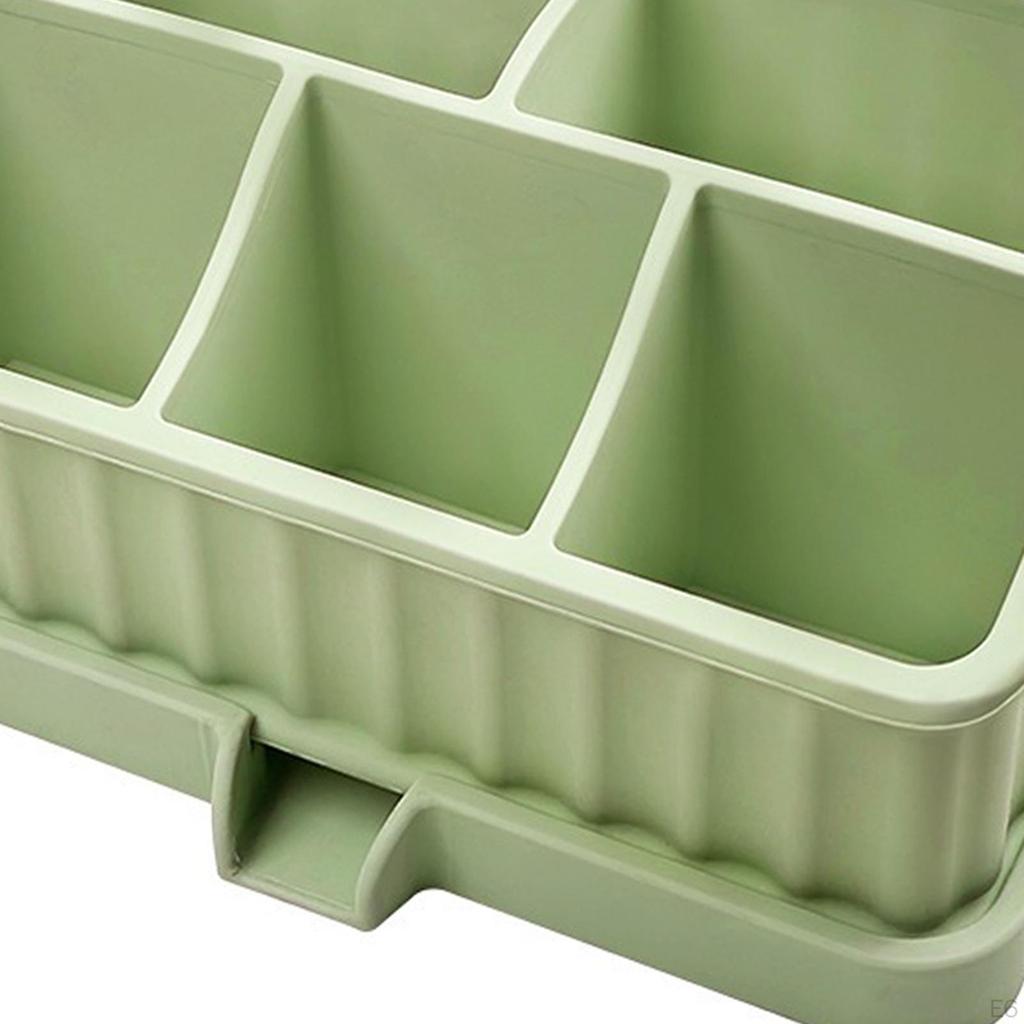 Bathroom Organizer for Electric Toothbrush, Toothpaste, And Soap Dish with Drainage