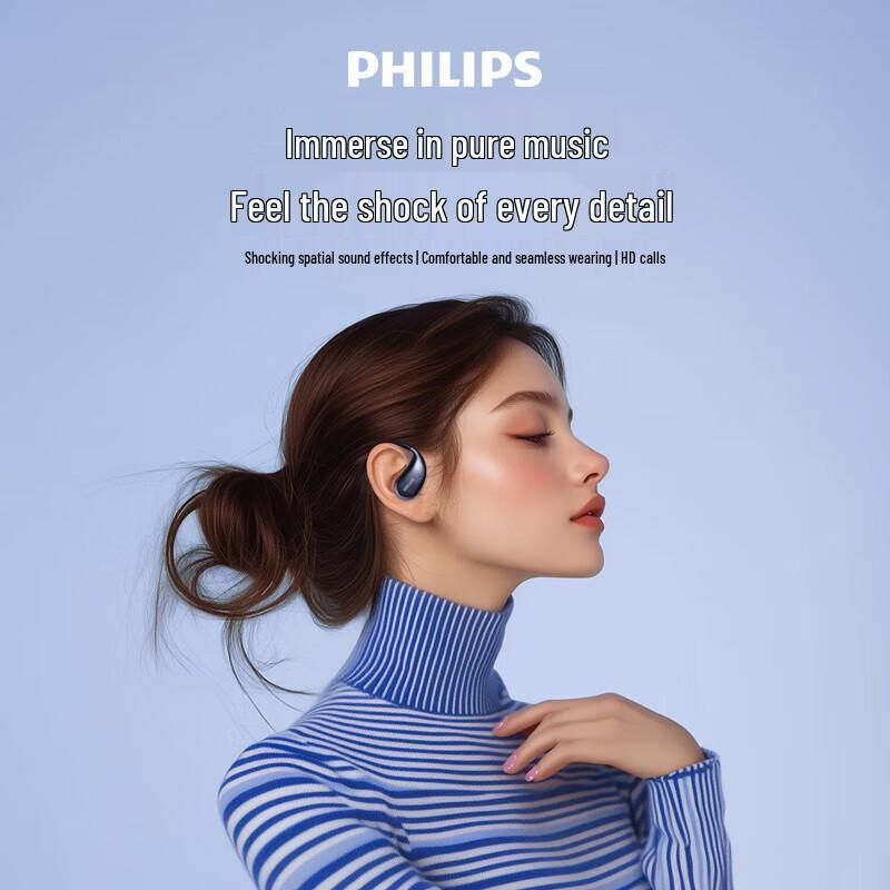 Philips TAT2769 Open-Ear Sport Bluetooth Headphones