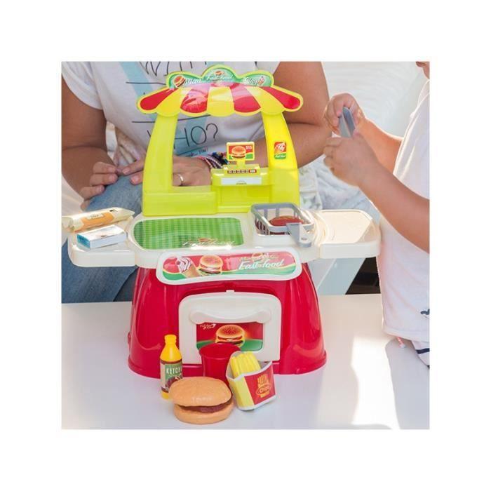 Jeu De Fast Food Avec Accessoires - -