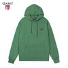 Gant Dünner bestickter Hoodie Pullover für Damen und Herren, Lässiger Sport Lauf Hoodie