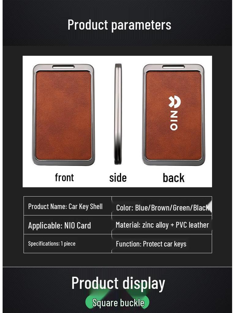 NIO ES6/ES8/EC6 Key Case: Unisex NFC Card Holder and Protective Shell