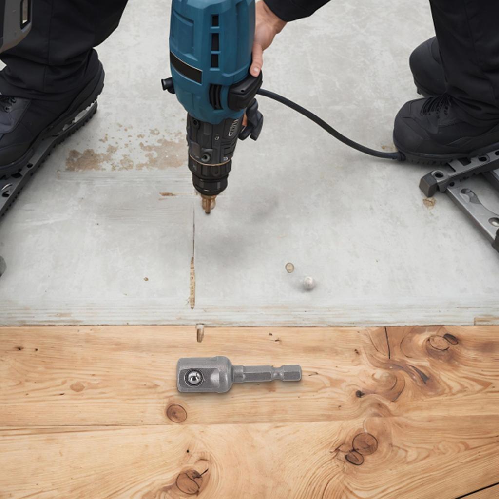 Hand Socket Set Conversion Drill Bits Bar Set Hex Shank Extension Socket Adapter