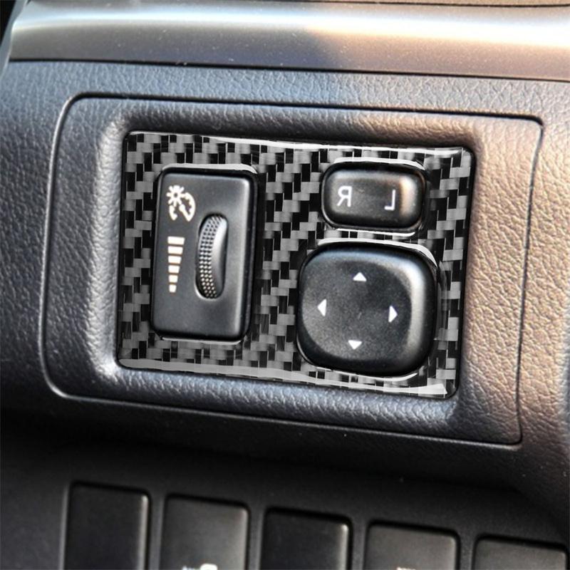 Set complet de autocolante auto din fibră de carbon pentru 11-17 Lexus CT Consolă centrală interioară Priză aer pentru bord Reglarea farurilor acoperiș