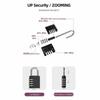 Changeabl Combination Padlock 4 Digits Code Padlock Portable Password Lock  Cabinet Locker