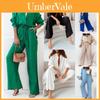 Urban Style Women Casual Suit With Spliced Polyester Fabric For Spring