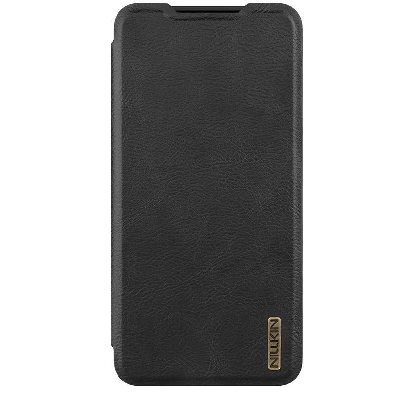 NILLKIN for Samsung Galaxy S25 Edge 5G Case Qin Pro Flip Leather Case Camera Slide Ultra-Thin Case Lens Protection Cover