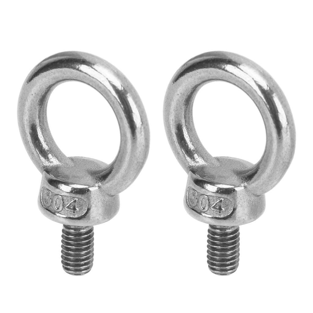 1 Pair Stainless Steel Kayak Track Mount Tie Down Eyelet Rail For Kayak Canoe Boat Bungee Cord Ropes