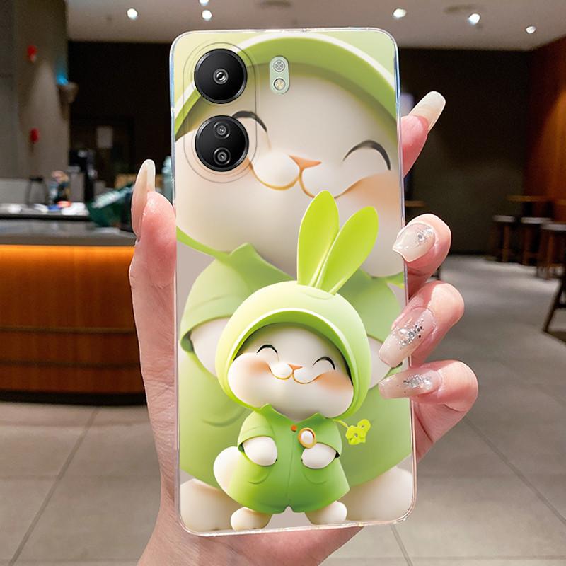 

Casing For Redmi 13C 4G Aesthetic Luxury Cute Cool Boys Girls Pattern Soft silicone Phone Case Back Cover Transparent TPU Shell Redmi 13C 4G