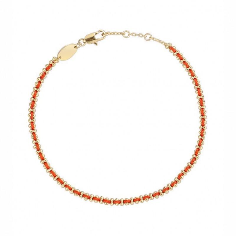 Adjustable Red String Bracelet Men Women Copper Plated Minimalist Ethnic Style Couple Jewelry