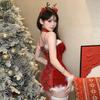 Cute Elk Red Sexy Underwear New Year's Day Christmas Robe Supplies Set Uniform Temptation Passion Charm