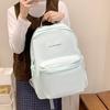 Mori Ins Simple Letter Printing Large Capacity Student Schoolbag New Junior High School High School Backpack