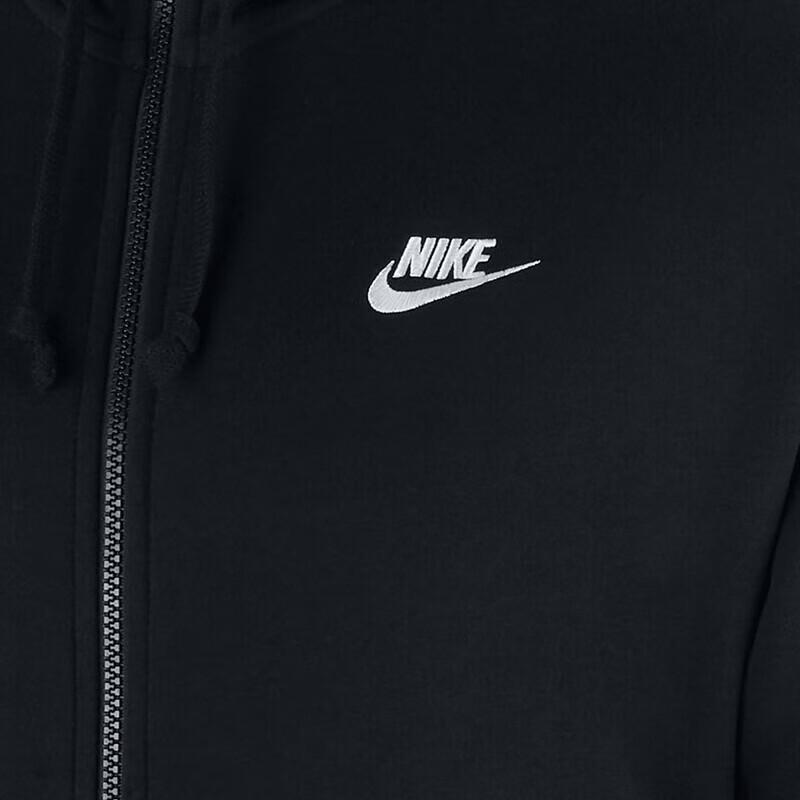 NIKE Men's Winter Hooded Jacket Fleece-Lined for Warmth