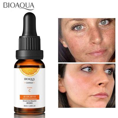 VC Face Serum Vitamin C Serum Whitening Cream Brighten Skin Face Care Moisturizing Smoothing Fade Dark Spots Remove Freckle
