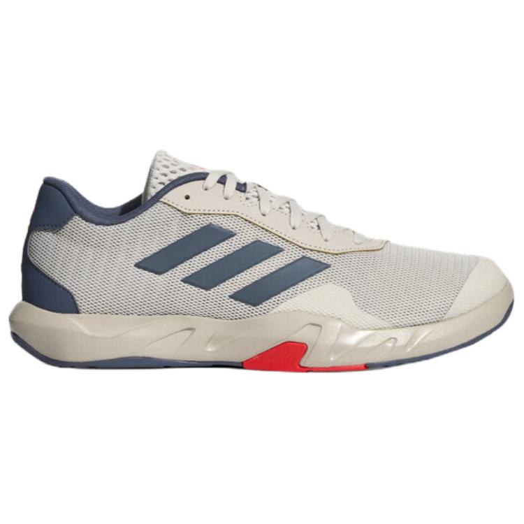 adidas Amplimove Series Trainer Comfortable Durable Balanced Training Shoes Men Sneaker Gray White Blue KH6233