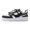 Li Ning Comfortable Versatile Kids Casual Shoes Kids Casual Shoes Black White YKCU028-1