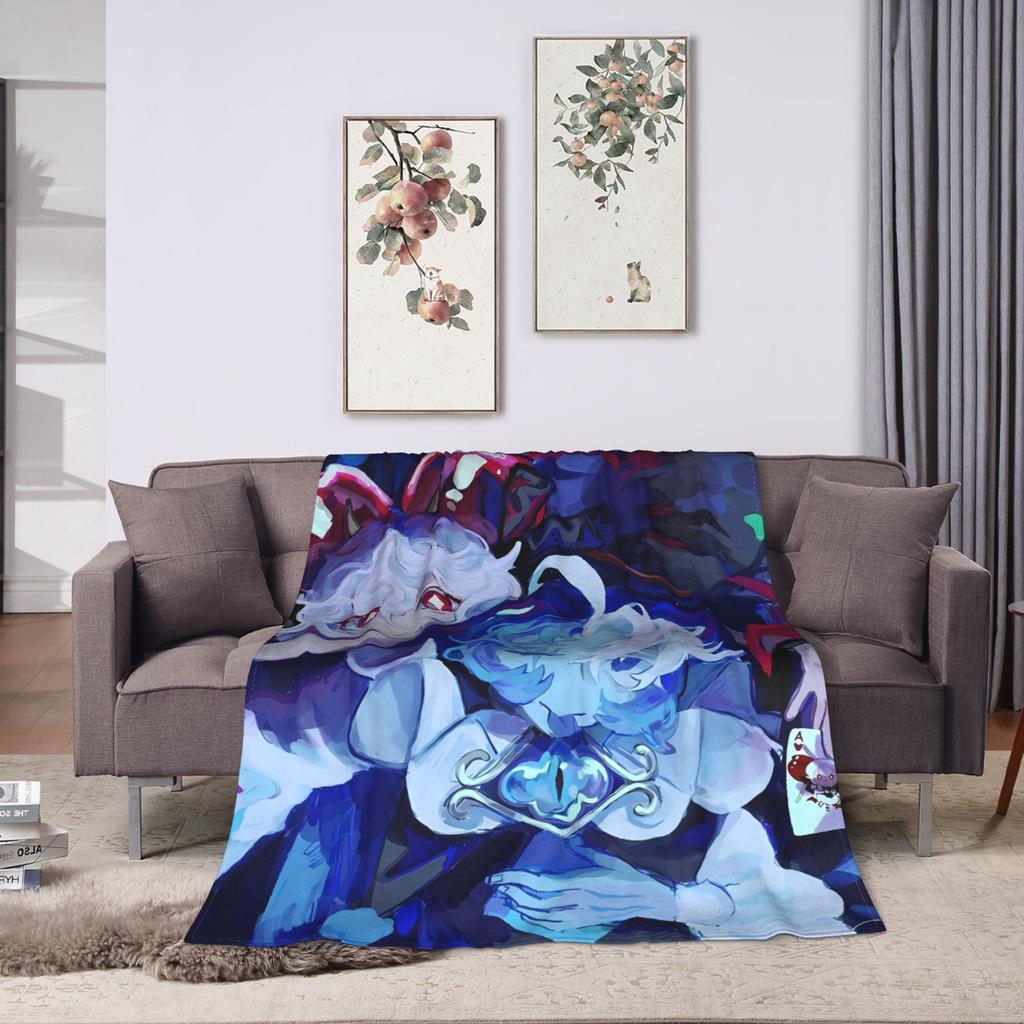 Cookie Run Kingdom Game Blankets Quality Warm Throw Blanket Winter Camping Living Room Funny Bedspread
