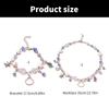 Handmade Crystal Beaded Necklace/Bracelet Stylish Colorful Bead Accessory Fashionable Jewelry for Girls and Women