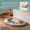 Orthopedic Cooling Dog Bed, Breathable Summer Pet Bed with Raised Edge, Soft Washable Dog Bed Mat for Small To Medium Dogs And Cats