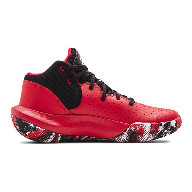 Under Armour Unisex Grade School Jet 21 Red Black White 3024794-600